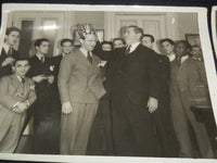 1933 ORIGINAL MUSICAL PHOTOS LOT OF 4 - JOHNNY PULEO - 8x10 - #140