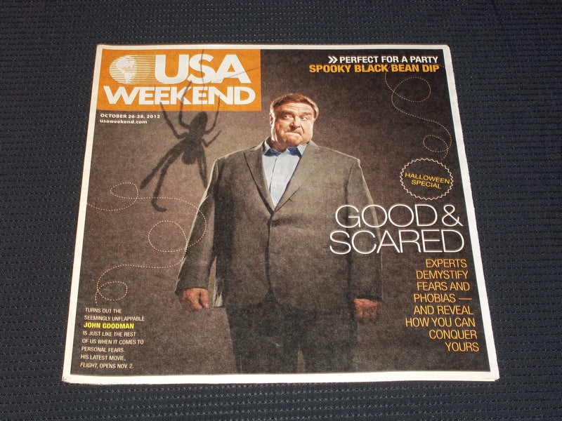 2012 OCTOBER 26 USA WEEKEND MAGAZINE - JOHN GOODMAN COVER - E 4997