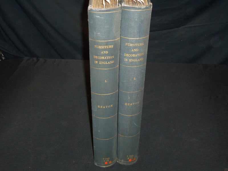 1889-1892 FURNITURE AND DECORATION IN ENGLAND 18TH CENTURY VOLUME 1 & 2 - #23