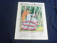 1929 JULY WOMAN'S WORLD MAGAZINE - ILLUSTRATED NEEDLEWORK IN COLOR - SP 6749K