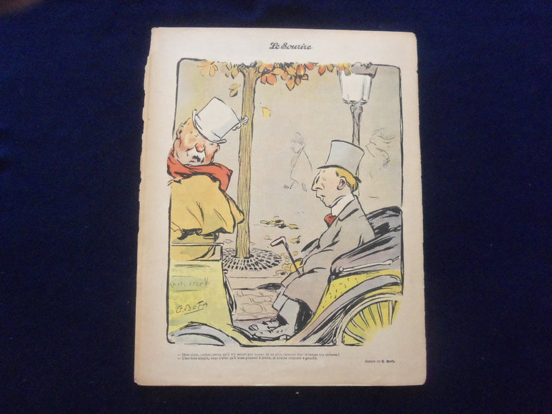 1904 JAN 9 LE SOURIRE MAGAZINE - ILLUSTRATED COMEDY - FRENCH TEXT - SP 4866B