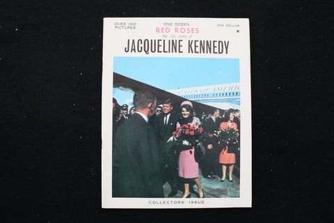 1964 ONE DOZEN RED ROSES MAGAZINE - JACQUELINE KENNEDY COVER - E 10875
