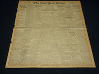 1915 JANUARY 22 NEW YORK TIMES NEWSPAPER - TEXT OF LETTER BY MERCIER - NT 7833