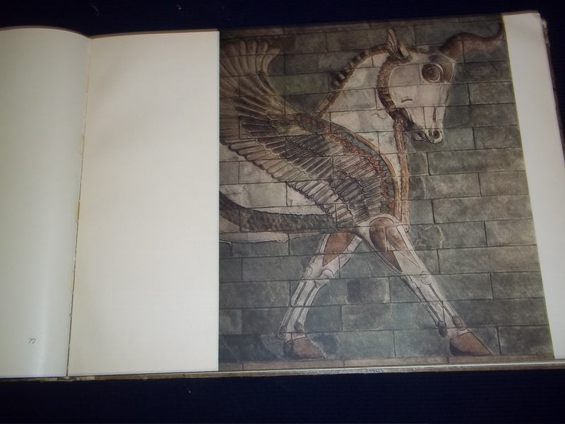 ASSYRISCHE PALASTRELIEF BOOK BY R. D. BARNETT & W. FORMAN - GERMAN - KD 548