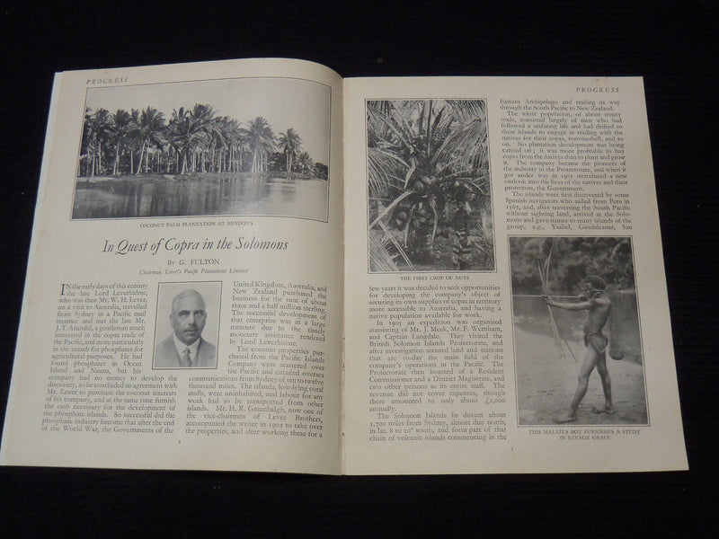 1928-1929 LEVER BROTHER'S MAGAZINE LOT OF 5 ISSUES - NICE ADS - O 1780E