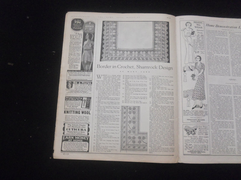 1933 MAY NEEDLECRAFT MAGAZINE - NICE ILLUSTRATED COVER - SP 885T