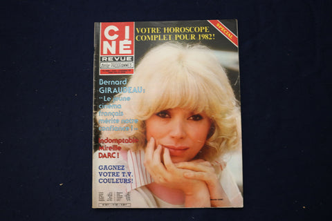 1981 DECEMBER 10 CINE REVUE MAGAZINE - MIREILIE DARC COVER - E 23528