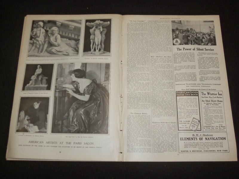 1913 MAY 3 HARPER'S WEEKLY MAGAZINE - SECRETARY BRYAN IN CALIFORNIA - ST 6386