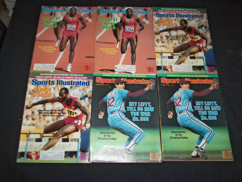 1983 SPORTS ILLUSTRATED MAGAZINE - LOT OF 48 - O 3067