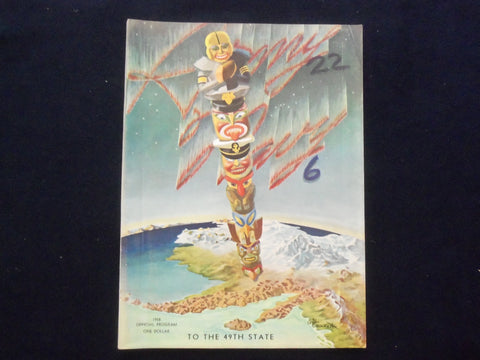 1958 NOVEMBER 29 ARMY-NAVY FOOTBALL PROGRAM-MUNICIPAL STADIUM PHILADELPHIA-K 128