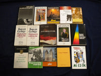 1970's-1990's HUNGARIAN SOFTCOVER BOOKS - LOT OF 15 - KD 8068