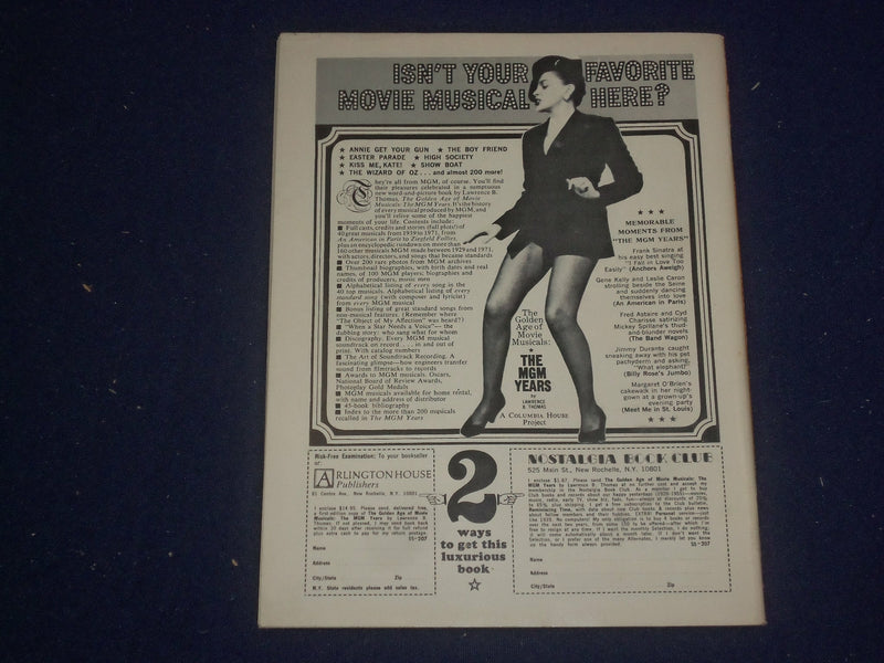 1975 JANUARY SILVER SCREEN MAGAZINE - ELVIS PRESLEY - PHOTOS & STORIES - ST 5896