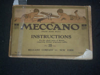 1914 MECCANO MODELS INSTRUCTIONS CATALOG - J 6389
