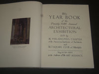 1922 THE PHILADELPHIA ARCHITECTURAL EXHIBITION VOLUME - NICE PHOTOS - KD 3681