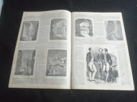 1853 OCTOBER 22 ILLUSTRATED NEWS MAGAZINE -BATTLE OF CENTAURS SCULPTURE -B 5531U