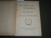 1897 JAN-JUNE THE MIDLAND MONTHLY ILLUSTRATED BOUND VOLUME NO. 17 - KD 4403