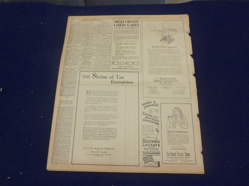 1923 DECEMBER 19 NEW YORK TIMES - GREEK SOVEREIGNS ORDERED INTO EXILE - NT 9230