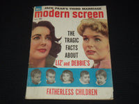 1959 NOVEMBER MODERN SCREEN MAGAZINE - LIZ TAYLOR & DEBBIE REYNOLDS - E 16314