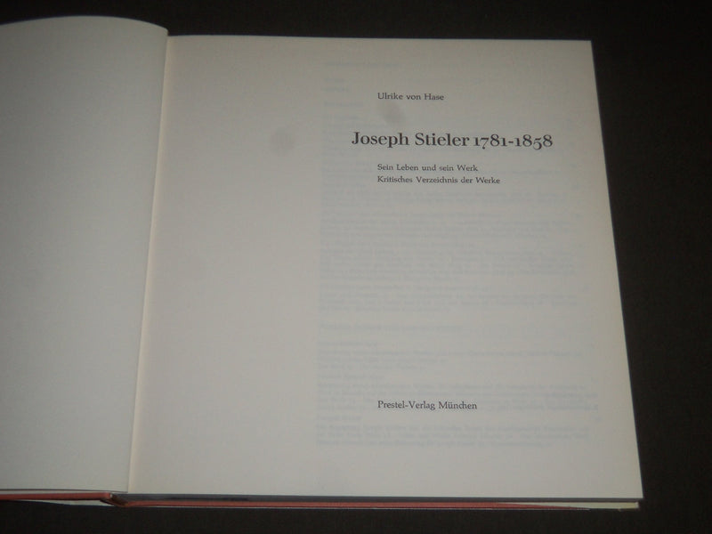 1971 JOSEPH STEIELER 1781-1858 GERMAN BOOK - GREAT PRINTS - I 1023