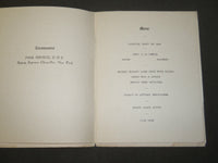 1923 NY COLLEGE OF DENTISTRY IOTA CHAPTER BANQUET PROGRAM - J 3665
