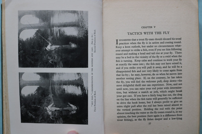 1929 FISHING FOR SALMON HARDCOVER BOOK BY CYRIL D. MARSON - KD 9694