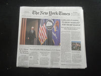 2022 AUGUST 12 NEW YORK TIMES - GARLAND PUSHING TO SHOW WARRANT FOR TRUMP SEARCH