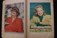 HOLLYWOOD MOVIE STARS SCRAPBOOK - HUMPHREY BOGART - ALAN LADD - E 24912