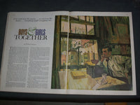 1963 JAN 19 THE SATURDAY EVENING POST MAGAZINE -NEHRU-NORMAN ROCKWELL - SP 2482I
