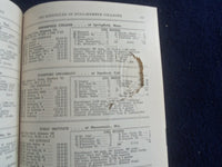 1952 OFFICIAL COLLEGIATE FOOTBALL RECORD BOOK - JOHN LATTNER COVER - SP 7492R