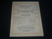 1928 WELL MONT THEATRE PROGRAM - MONTCLAIR NEW JERSEY - J 4204