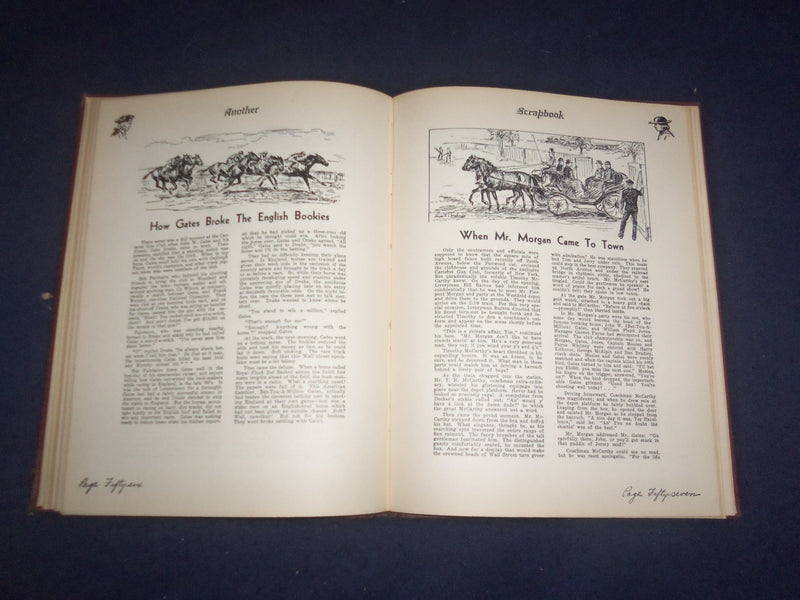 1947 ANOTHER OLDE TOWNE SCRAPBOOK HARDCOVER BOOK-INSCRIBED BY R. HOFFMAN-KD 8154