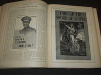 1915 THE BELLMAN MAGAZINE BOUND VOLUME LOT OF 2 COMPLETE YEAR - PHOTOS - R 421