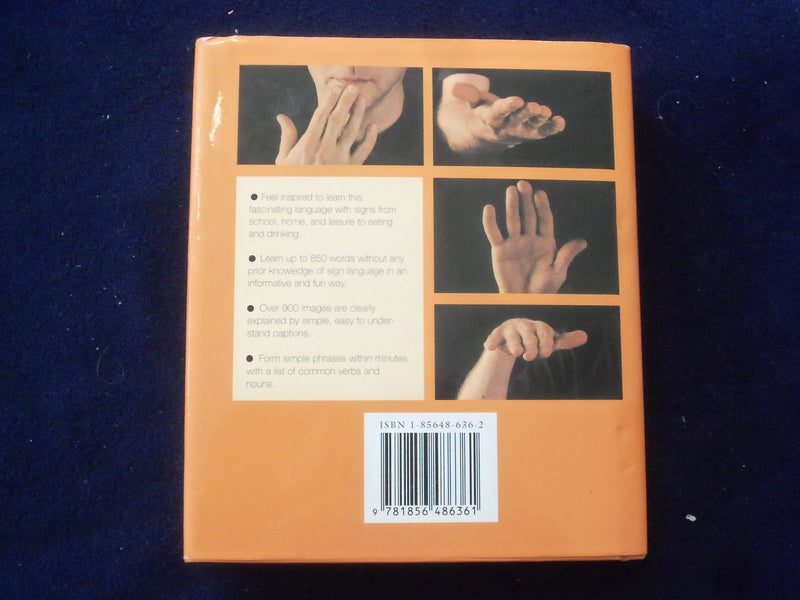 2002 THE ART OF SIGN LANGUAGE HARDCOVER BOOK BY CHRISTOPHER BROWN - KD 8784