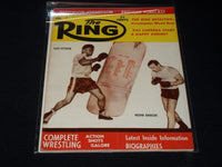 1961 APRIL THE RING MAGAZINE - PATTERSON JOHANSSON BOXING COVER - E 3372