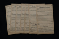 1950'S NEW YORK CENTRAL SYSTEM EPHEMERA LOT - CONDUCTOR - TRACK CAR - K 3085