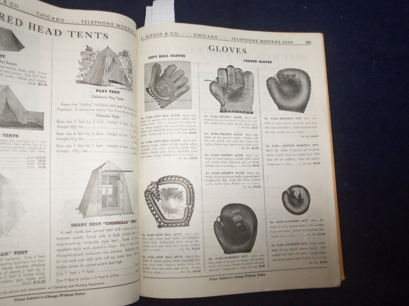 1940-1941 L. GOULD & CO. CATALOG - CHICAGO, ILLINOIS - SINCE 1860 - J 9340