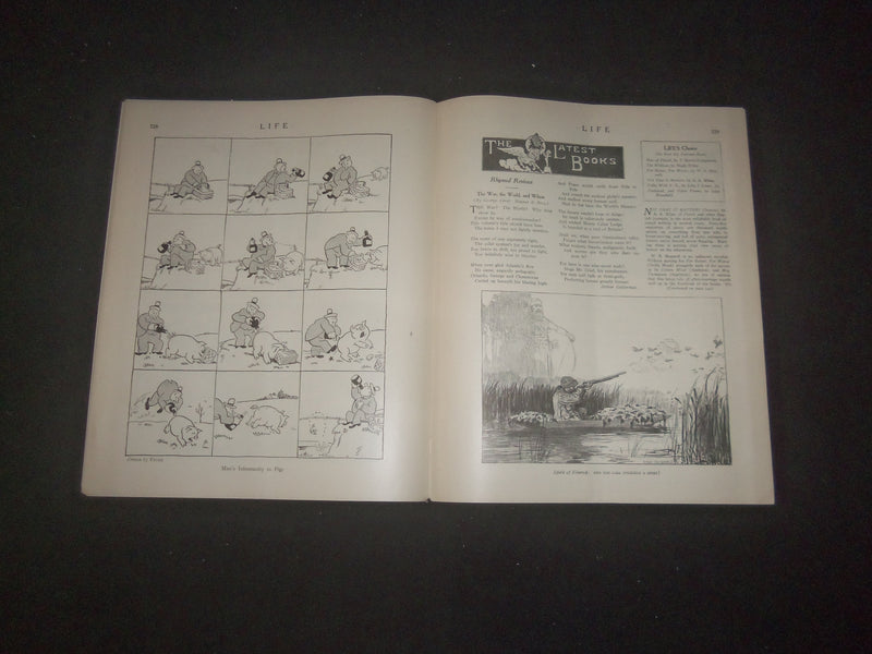 1920 OCTOBER 21 LIFE MAGAZINE - SPORTING NUMBER - A SPORTING CHANCE - L 771K