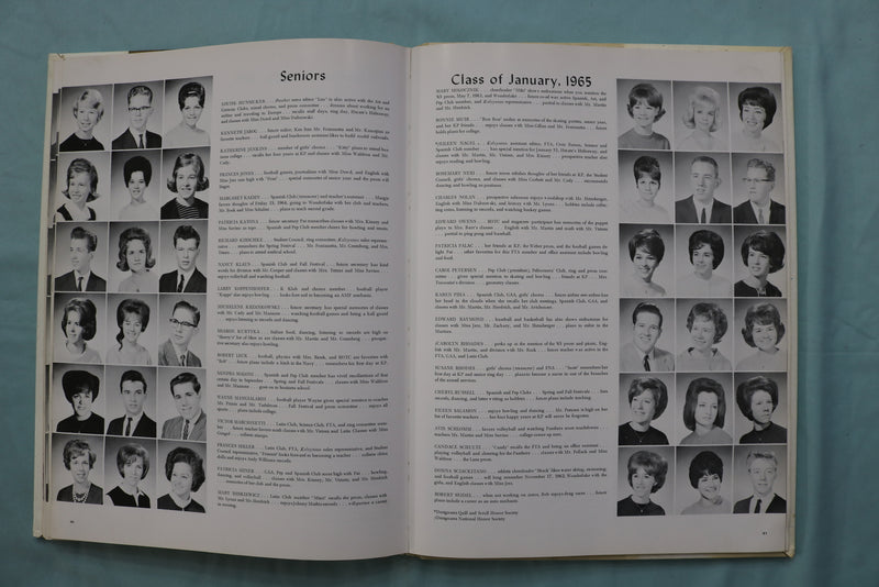 1964/1965 KELVYNIAN KELVYN PARK HIGH SCHOOL YEARBOOK - CHICAGO, IL - YB 3562