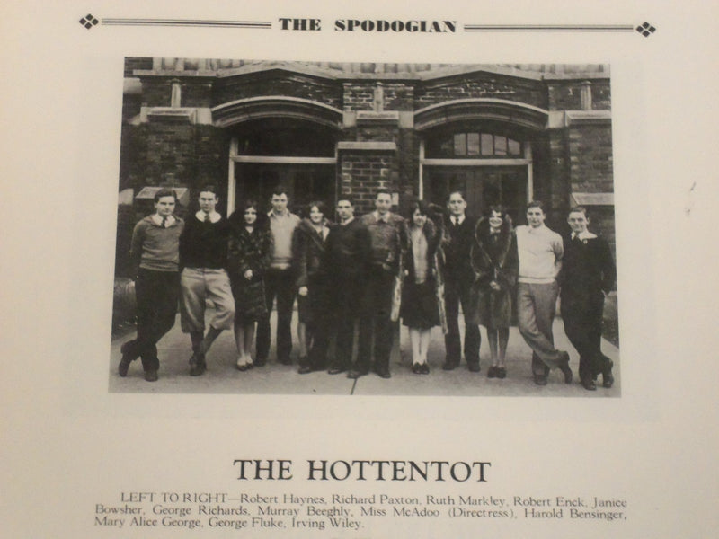 1929 SPODOGIAN ASHLAND HIGH SCHOOL YEARBOOK - ASHLAND OHIO - PHOTOS - YB 519