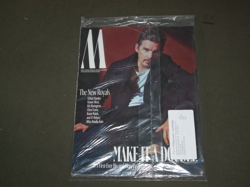 2016 OCTOBER W MAGAZINE - ETHAN HAWKE & JODIE FOSTER COVERS - B 3522