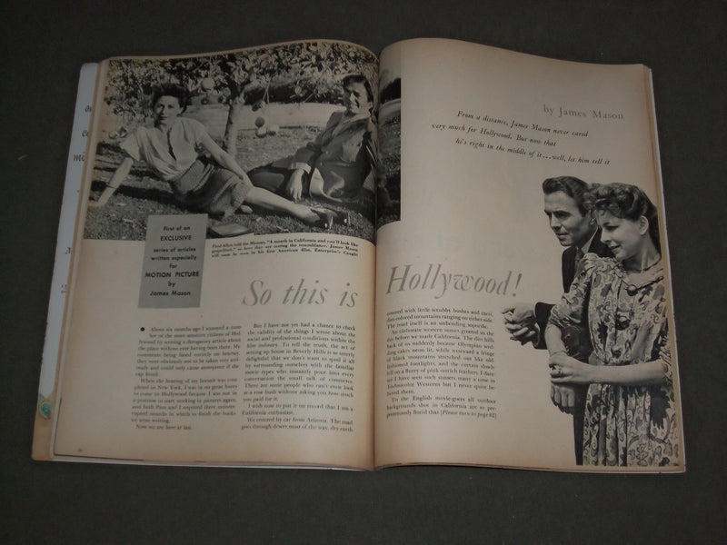 1948 NOVEMBER MOTION PICTURE MAGAZINE - AVA GARDNER COVER - M 89