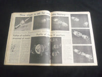 1969 JULY 16 CHICAGO AMERICAN TODAY NEWSPAPER- ASTRONAUTS OFF TO MOON! - NP 5842