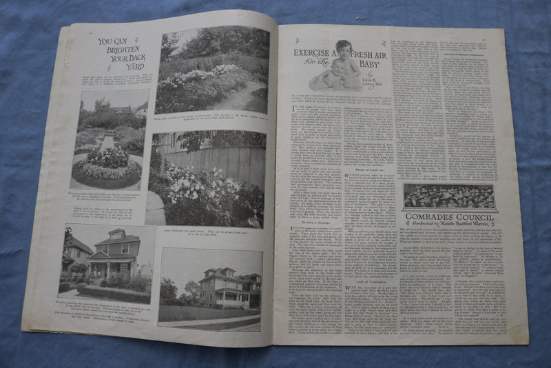1916 MAY WOMAN'S WORLD MAGAZINE - ILLUSTRATIONS/STORIES/ADS - SP 4783M