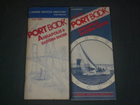 1986-1988 ANNAPOLIS & EASTERN SHORE PORT BOOK LOT OF 2 - KD 5455