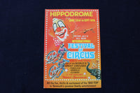 1981-1989 HIPPODROME CIRCUS PROGRAMS - LOT OF 9 - O 3522