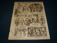 1917 AUGUST 19 NEW YORK TIMES ROTO PICTURE SECTION - SARAH BERNHARDT - NT 8993