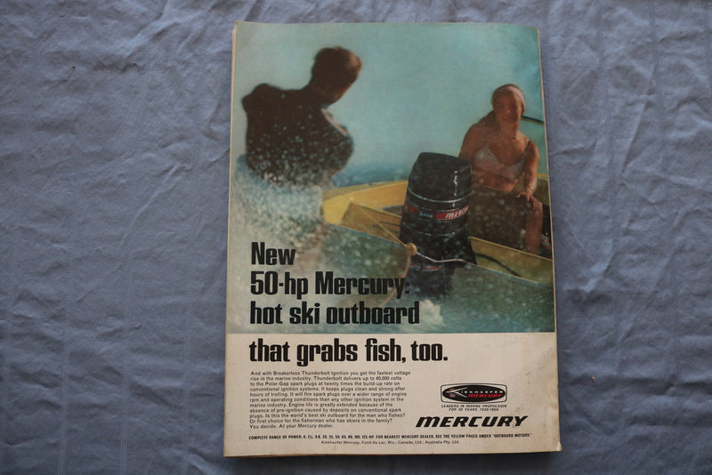 1969 JUNE YACHTING MAGAZINE - RACING AND CRUISING COVER - E 9487