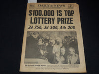 1967 FEB 1 NEW YORK DAILY NEWS NEWSPAPER - MICK TRIES FIRST -ASTRONAUTS- NP 4680