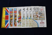 1981-1989 HIPPODROME CIRCUS PROGRAMS - LOT OF 9 - O 3522