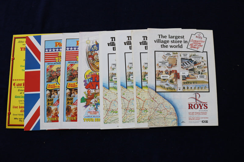 1981-1989 HIPPODROME CIRCUS PROGRAMS - LOT OF 9 - O 3522